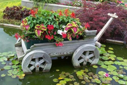 Идеи для декора дачи. 90 идей украшений для сада своими руками (фото)