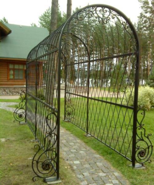 Арка для цветов своими руками, как вариант украшения сада. Где установить арку  для цветов на даче?