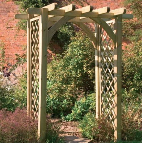 Арка для цветов своими руками, как вариант украшения сада. Где установить арку  для цветов на даче?