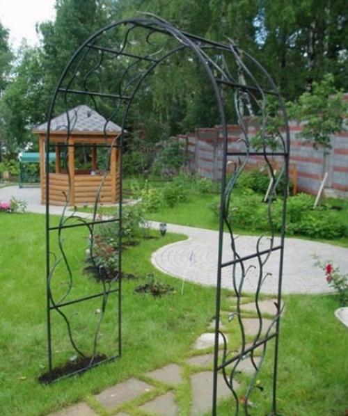 Арка для цветов своими руками, как вариант украшения сада. Где установить арку  для цветов на даче?