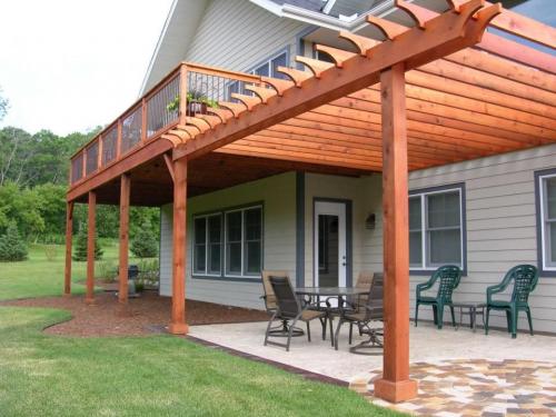 Как сделать перголу своими руками. (+123 фото) Пергола своими руками инструкция 31