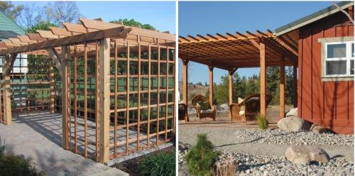 Шпалера пергола своими руками. Как сделать деревянную перголу своими руками