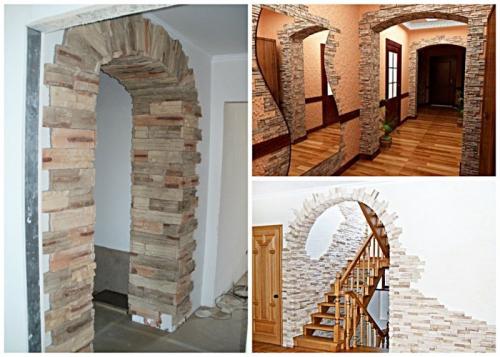 Прямоугольная арка своими руками. Установка арки в квартире