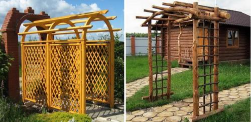 Пергола для беседки своими руками. Как сделать деревянную перголу своими руками