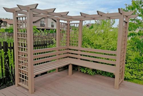 Пергола для беседки своими руками. Как сделать деревянную перголу своими руками
