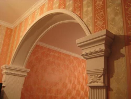 Установка арки на пену. Как обделать арку в квартире: советы и рекомендации специалистов
