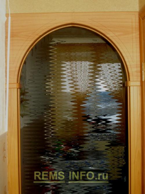 Как устанавливают арку в дверной проем. Установка готовой арки 21