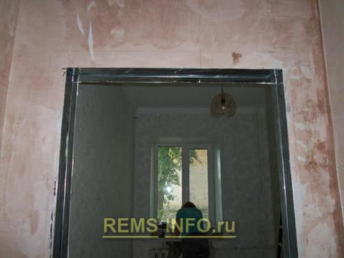 Как устанавливают арку в дверной проем. Установка готовой арки 33